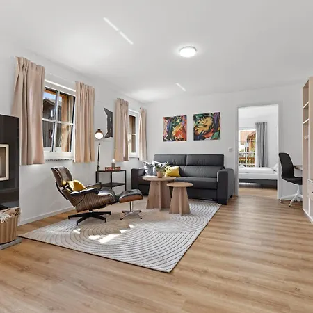 Appartement Balanced Apartments, Vollausgestatte Naehe Starnberger Münsing